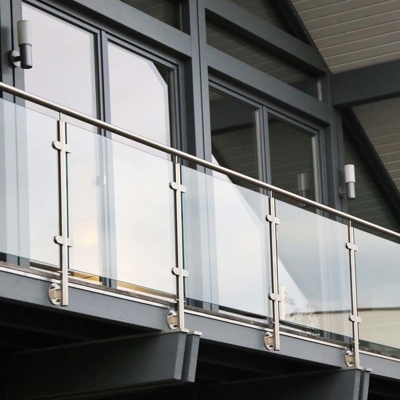 Exterior Glass Railing