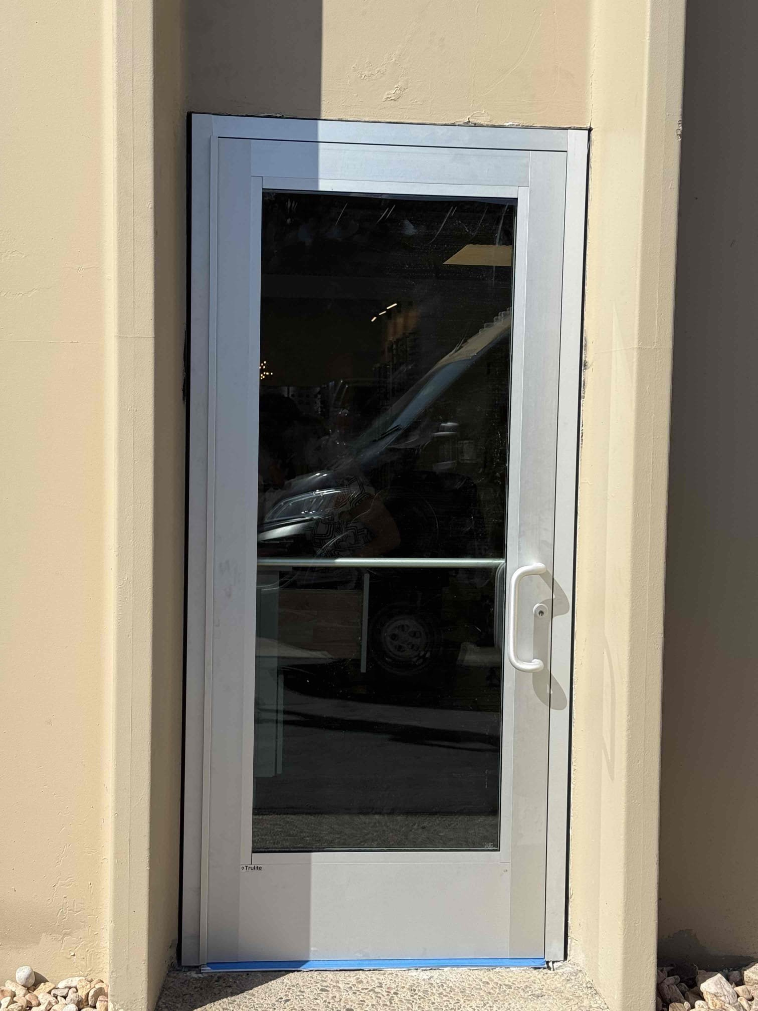Storefront Anodized Door