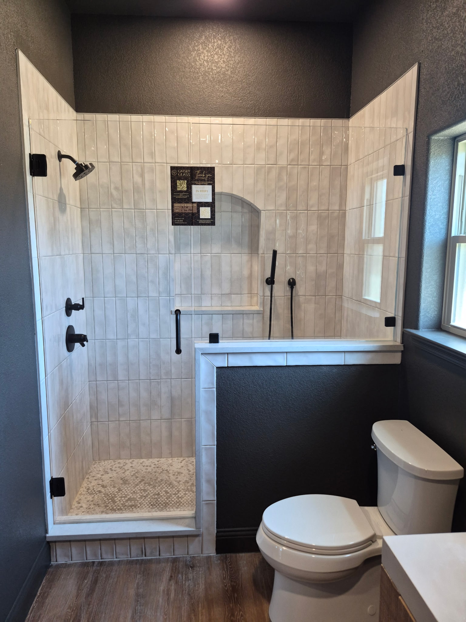Ft. Worth Frameless Glass Shower Installation