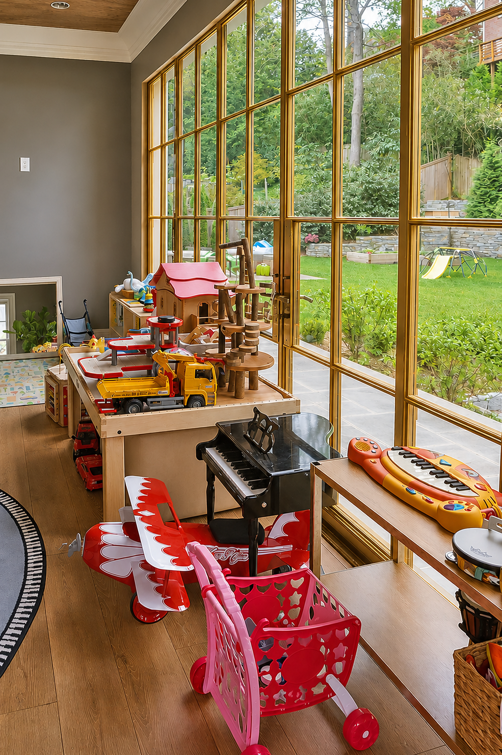 Custom Glass Playroom - Gatsby Glass of Woburn
