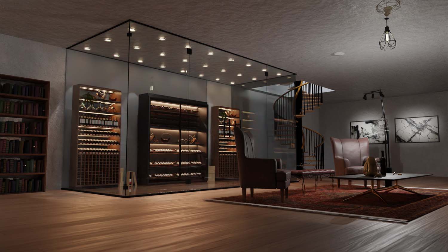 Glass Wine Room Enclosure