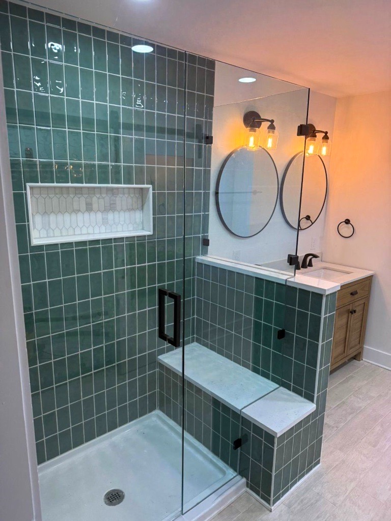 Frameless Shower