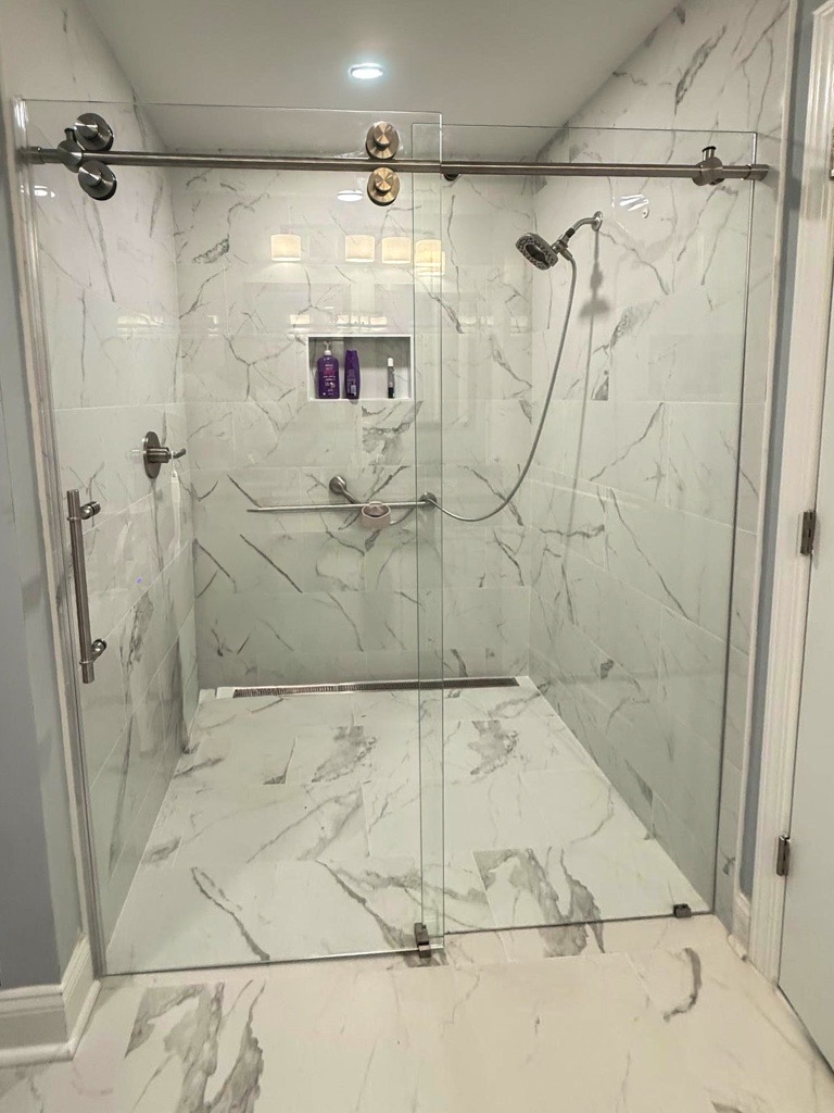 Semi Frameless Shower