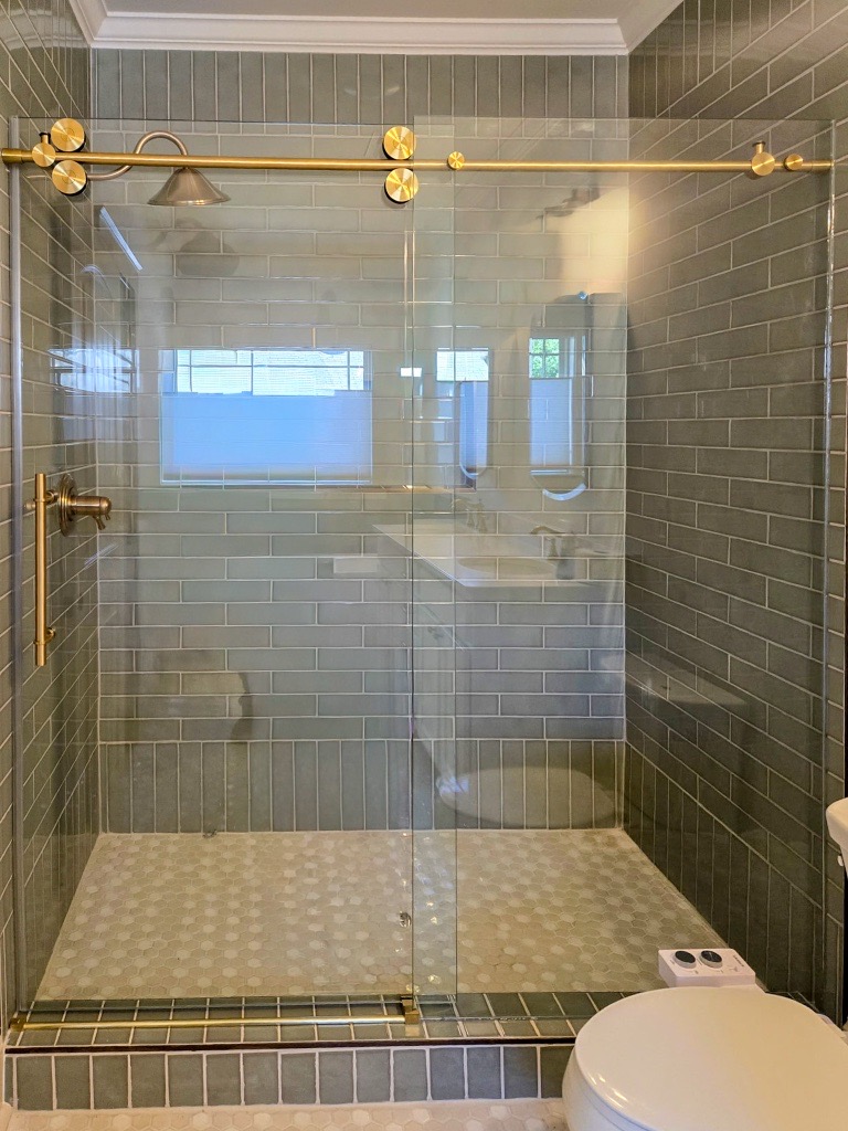 Semi Frameless Shower Slider