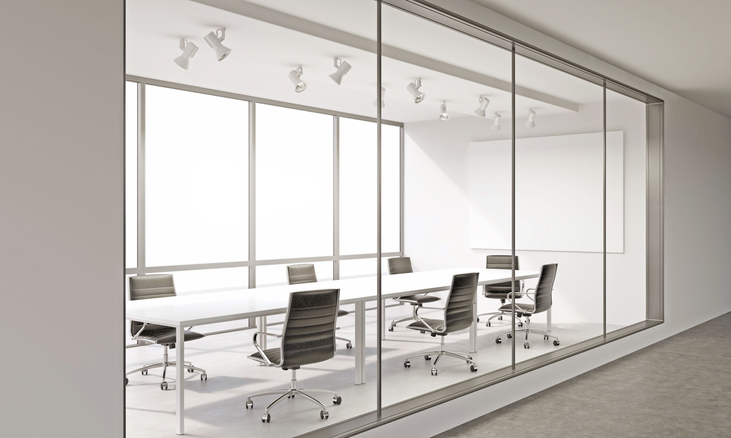 Glass Meeting Room