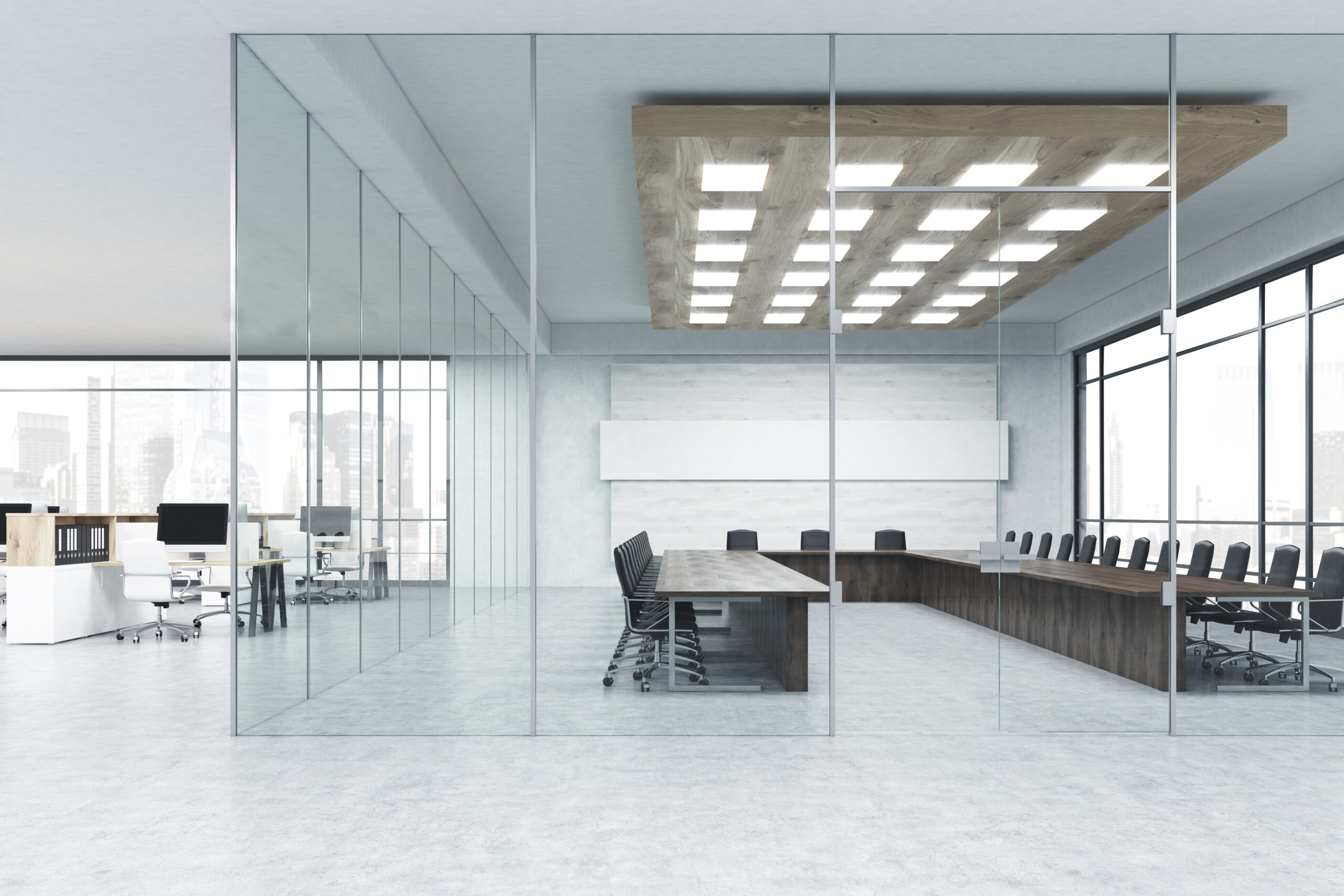 Glass Meeting Room