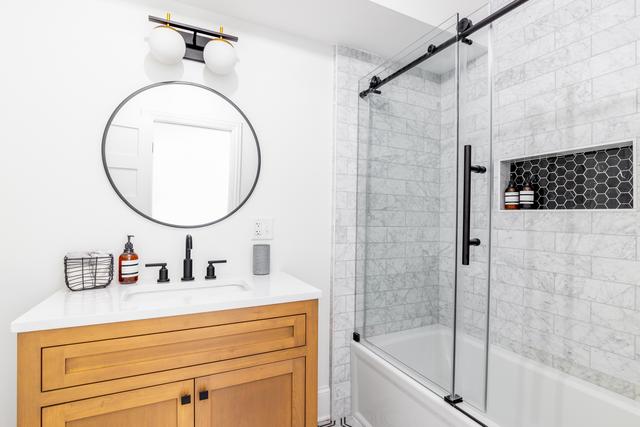 Custom glass shower Raleigh NC